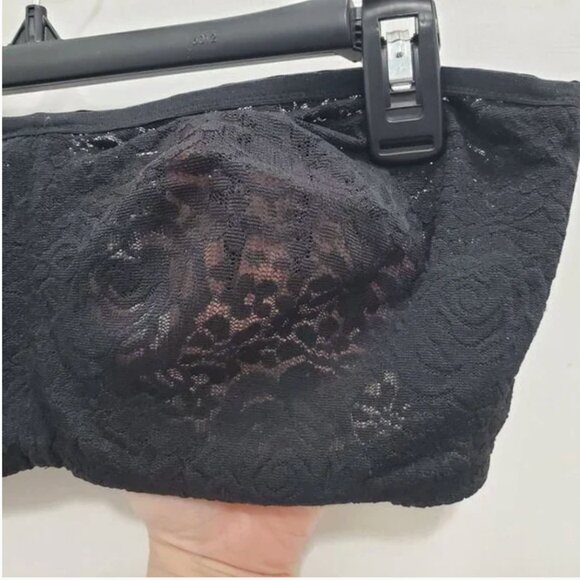 Wacoal Black Halo Strapless Bra 854205 Size 32DDD - Picture 4 of 7